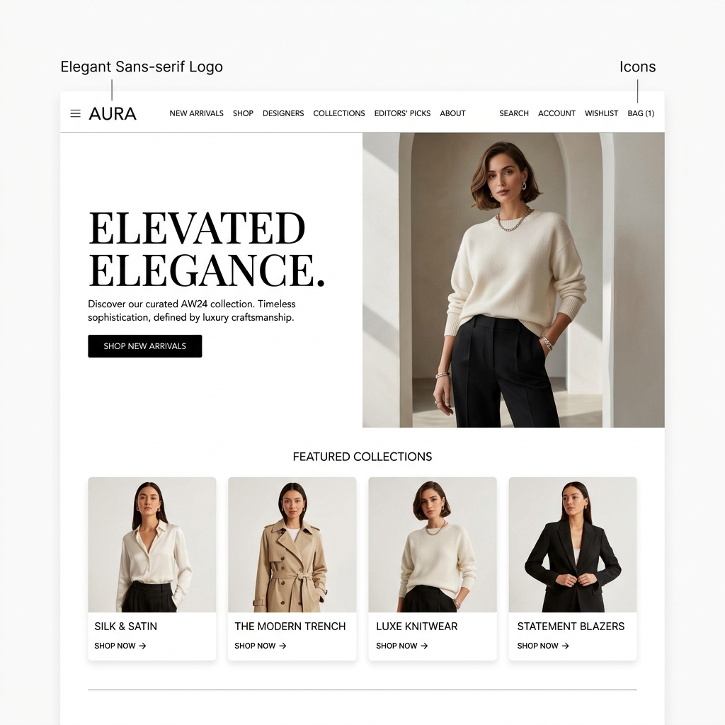 Fashion Ecommerce Store Mockup